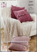 Knitting Pattern Cable Blanket