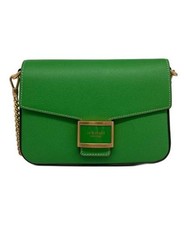Kate Spade Green Flap Chain Crossbody Bag Used
