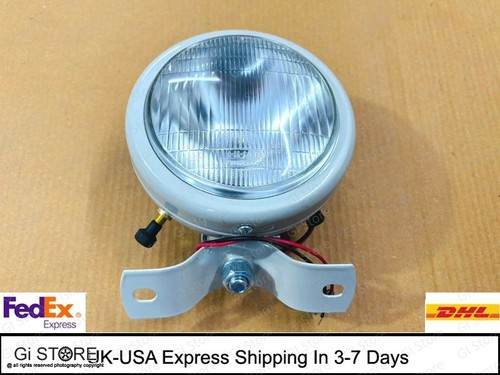 White plough lamp work light - white,