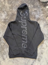 Supreme Satin Applique Black