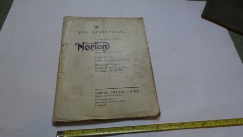 Twin cylinder manual norton - manual,