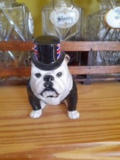 1994  Royal Doulton British Bulldog Figure Limited Edition 1000 DA 228 WHITE