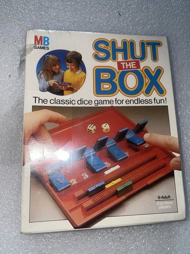 Vintage shut the box games - vintage,