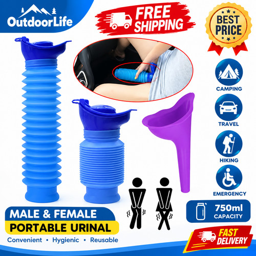 Male female portable urinal - female,