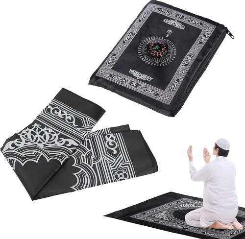 Pocket prayer mat - mat, black