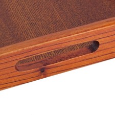 Large Wood Serving Tea Water Drinks Tray Wooden Breakfast Tea Serving Tray W HOT