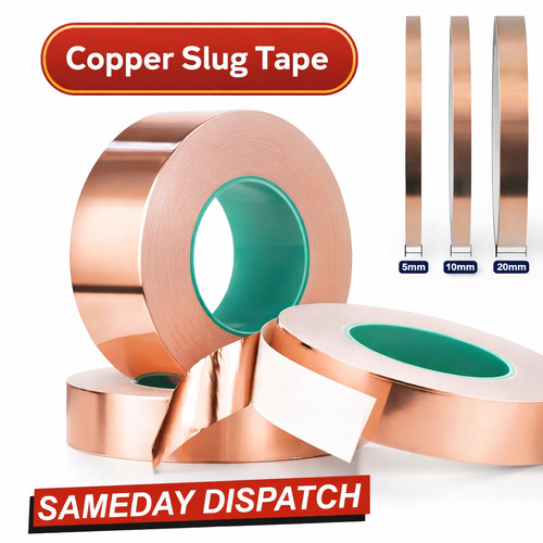 25m copper slug - 25m, tape