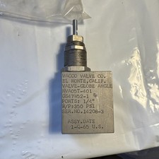 Vacco  Globe Angle Air  Valve