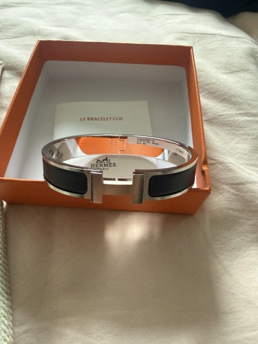 Hermès clic hinged - hermès, h