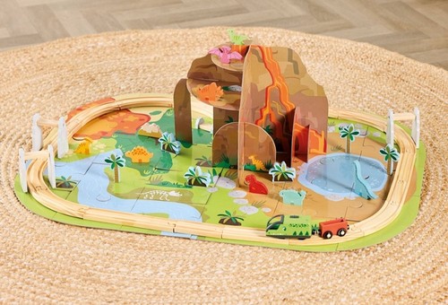 New wooden railway - new,