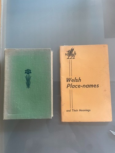 Vintage wales books pair 1945 - pair,