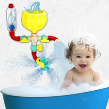 Baby Bath Toys DIY Pipes Water