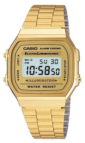 Casio digital watch a168wg - digital,