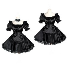NEW girl maid Sissy Black