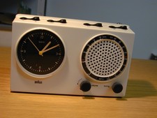 BRAUN RARE AM/FM ANALOG CLOCK RADIO 4826/ABR21