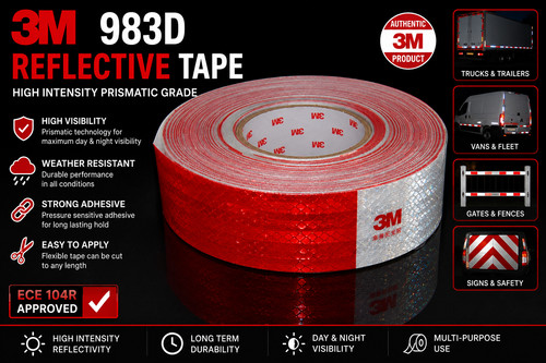Reflective adhesive tape - 3m,