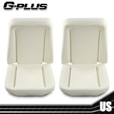 Front Bucket Seat Foam Bun Cushion Upper & Lower Fit For 1966-1972 GM Pair New
