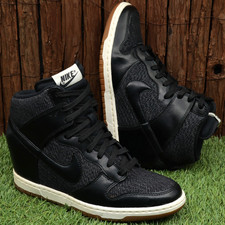Nike Dunk Sky Hi Essential Wedge shoes sneakers US 8 UK 5.5 EUR 39 25cm