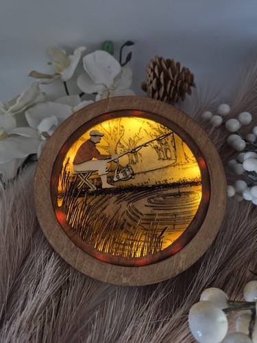 Fisherman fishing light - fisherman,