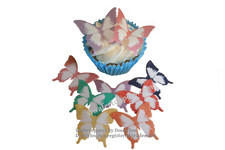 24 EDIBLE BUTTERFLY CUPCAKE