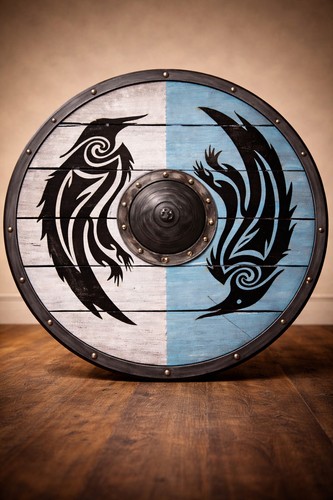 Inch viking wooden - 24,