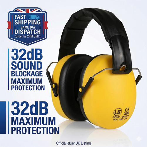 Adult ear defenders 32db - ear, defenders,