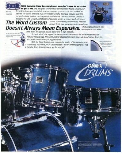 1998 print yamaha stage - of,