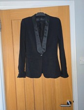 Black Zara Size XS Fully Lined