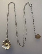Alex Monroe Daisy Silver 925 necklace