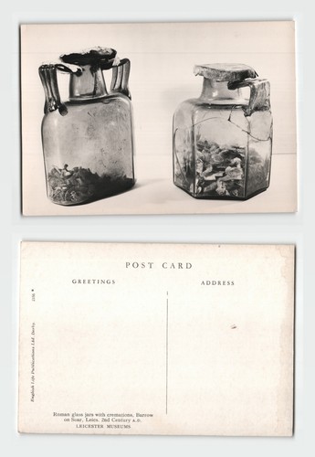 Postcard roman glass - postcard,