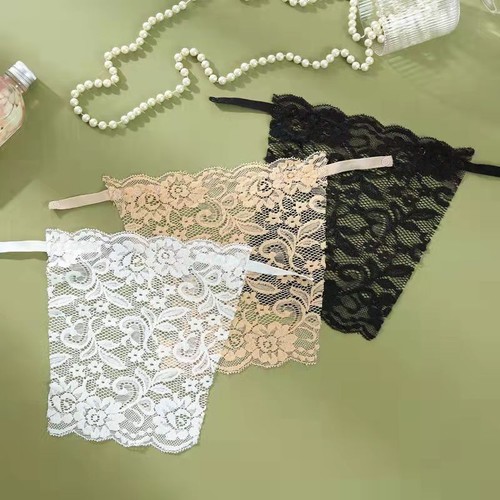 Lady lace clip mock - lady, clip-on