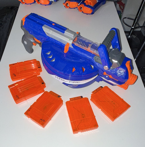 Nerf elite hail fire dart - nerf,