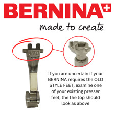 Bernina Old Style Sewing Feet Fits Models from 532-1630