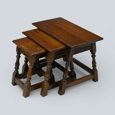 Old Charm Nest of Tables Solid