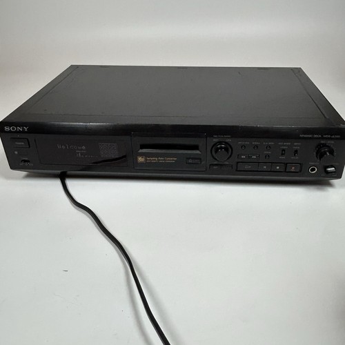Sony mds je500 - sony, mds-je500
