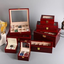 Wooden Watch Box Slot Travel