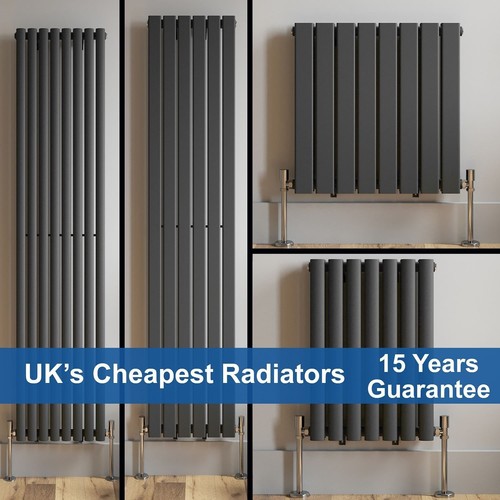 Anthracite designer radiator - designer,