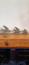 Vintage Brass Flying Swallow