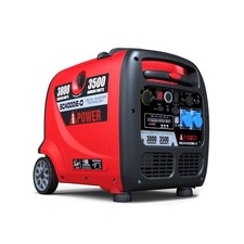 Petrol Inverter Generator Portable Suitcase Silenced 7.5kW Sine Wave Output
