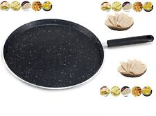  Non Stick Marble Coated Roti Dosa Tawa Pizza Pan Pancake Maker Crepe Pan 30cm