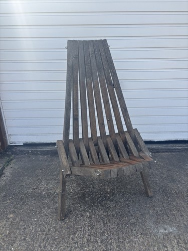 Kentucky wooden folding lounge - wooden,