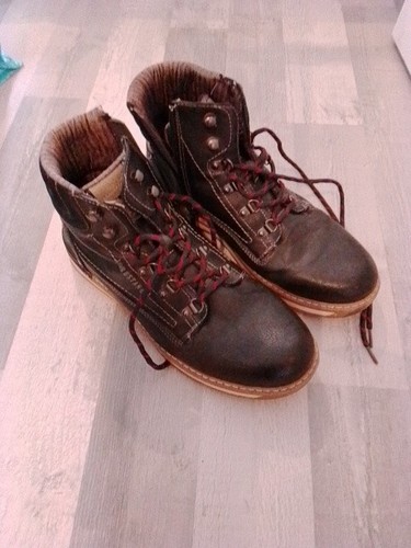 Mustang mens boots lace - mustang, up