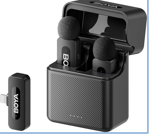Boya iphone microphone - by-v3,