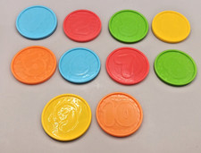 Fisher Price Laugh & Learn Smart Stages Piggy Bank Replacement 10 Coins