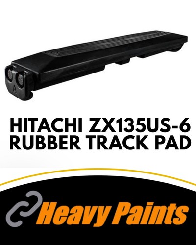 Hitachi zx135us rubber track - hitachi,