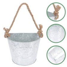  Vintage Ornaments Rustic Wall Planters Metal Iron Hanging Flower Pot