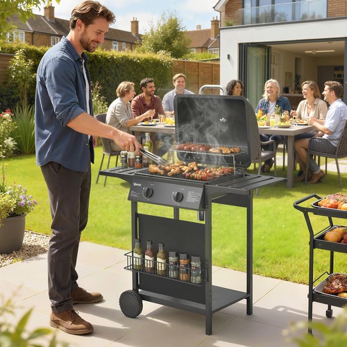 Gas burner barbecue grill - gas,