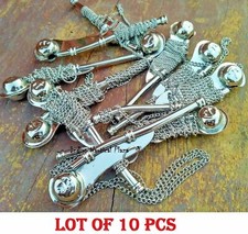 Lot of 10 pcs 5" Brass Bosun's