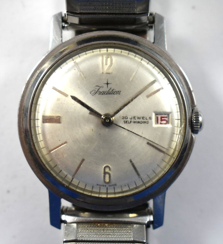 Vintage swiss made tradition - made,