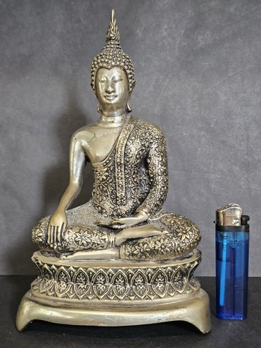 Antique bronze buddha statue - buddha,